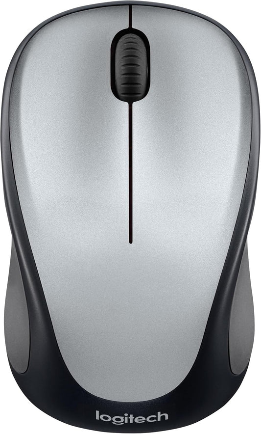 Logitech M317 Wireless Mouse, 2.4 GHz with USB Receiver, 1000 DPI Optical