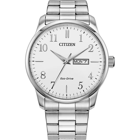 Citizen Eco-Drive White Dial Watch for Men - BM8551-54A
