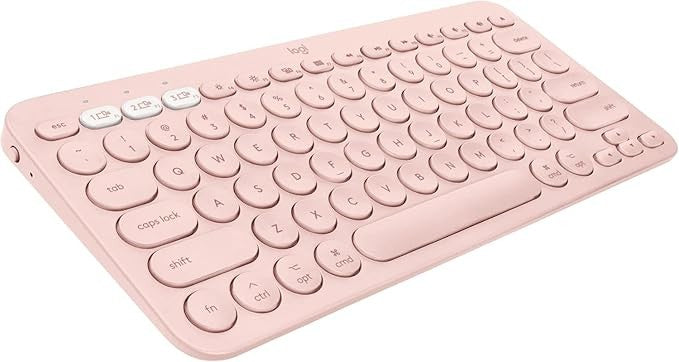 Logitech K380 Multi Device Bluetooth Scissor Keyboard - Pink