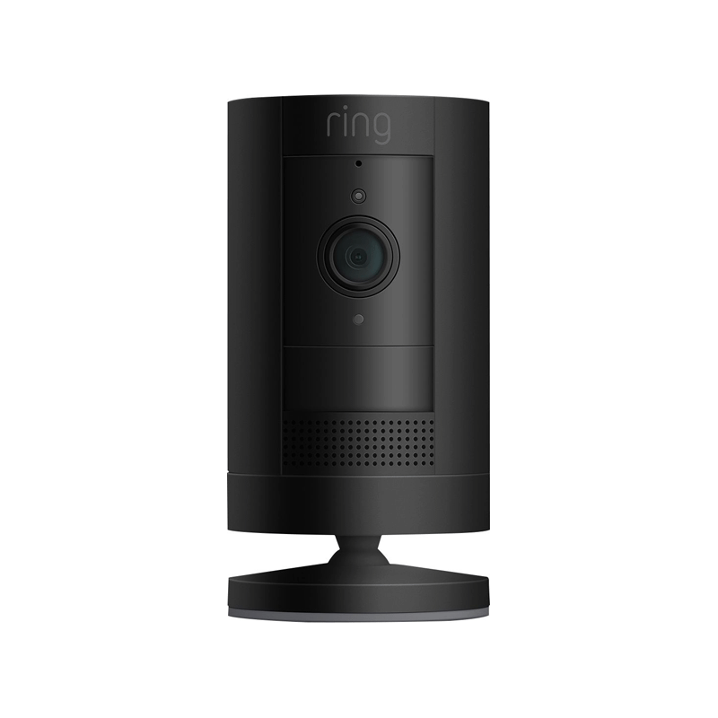 Ring 1080p Wireless Stick Up Cam Battery Security Camera - Black