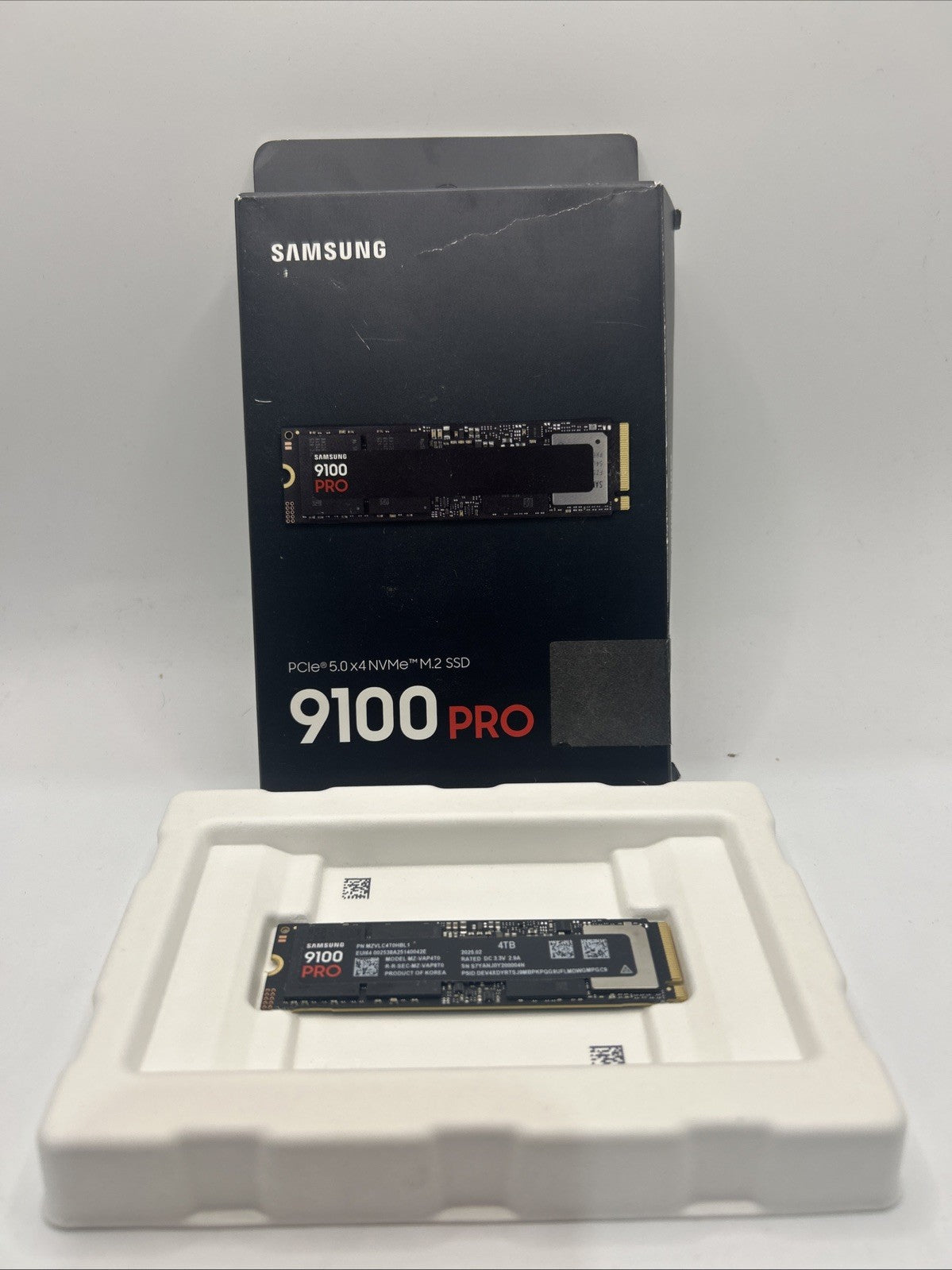 Samsung 9100 Pro - PCle- 5.0x4 NVMe M.2 SSD