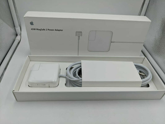 Apple 45-Watt MagSafe 2 Laptop Charger with 3-Prong & Folding Plug Kit (A1436)