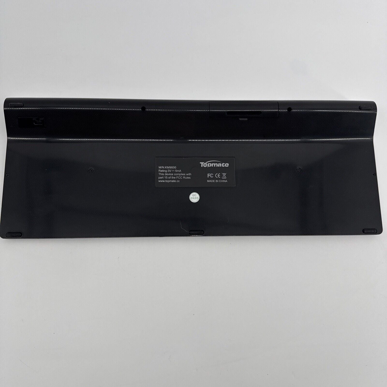 Wireless Keyboard And Mouse Ultra Slim Combo, Topmate 2.4G USB