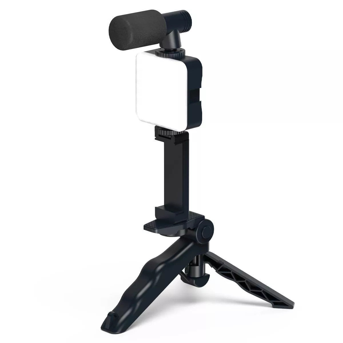 North Vlogger Kit with Tripod, Mic & Light for Smartphone - Brand New $50 Retail