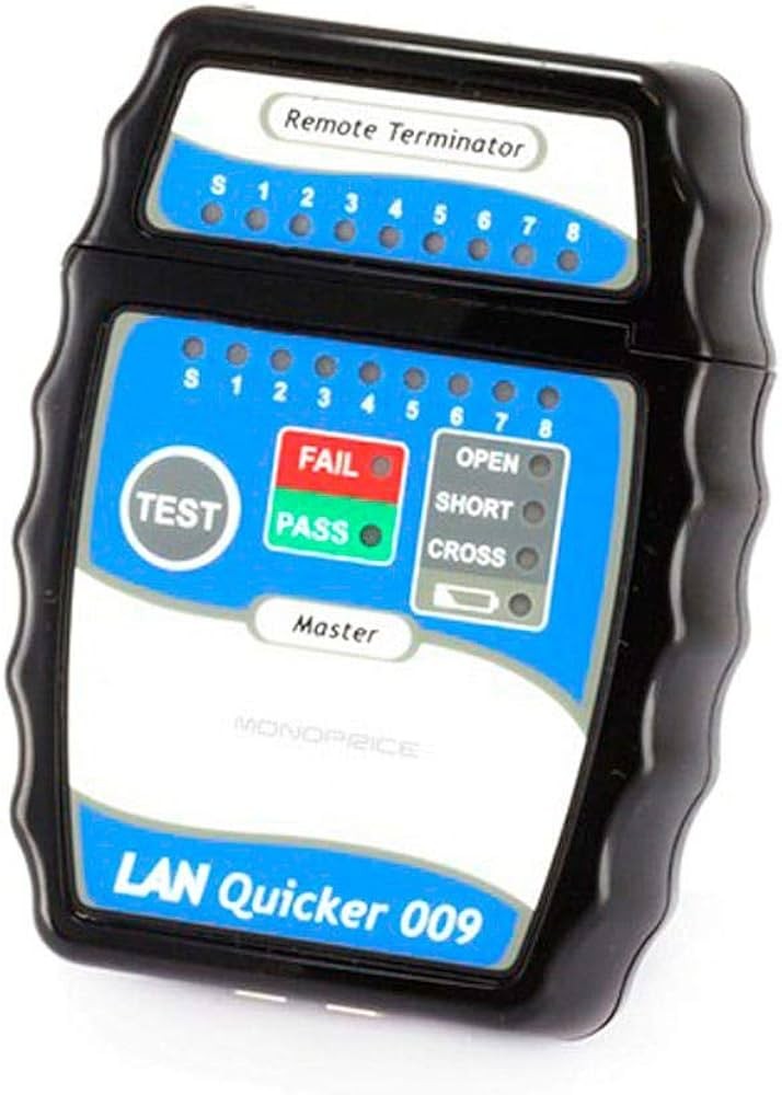 Monoprice Quick RJ-45 Network Cable Tester (108130)