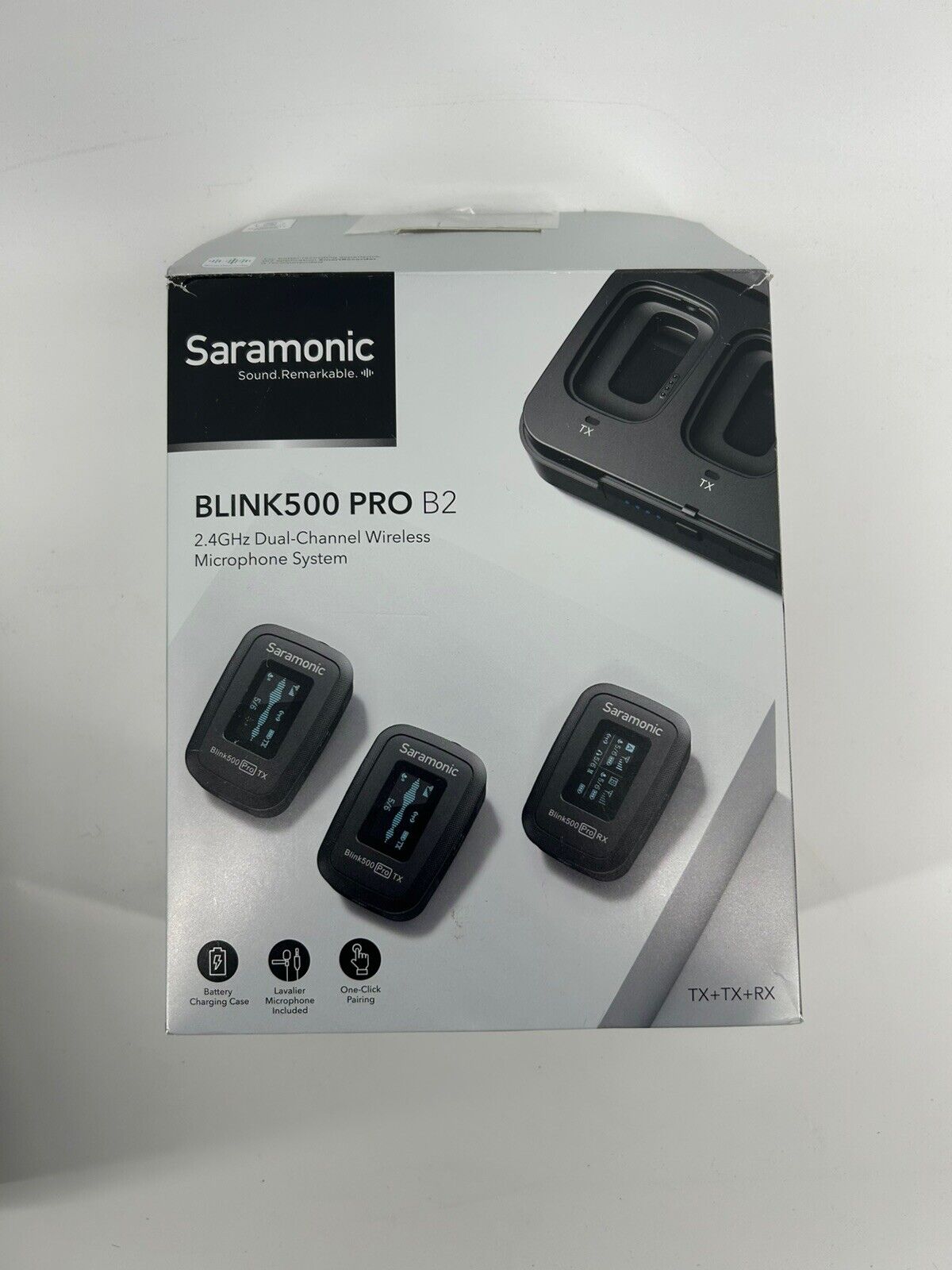 Saramonic Blink 500 Pro Vlog Clip-On Microphone System - See Pictures