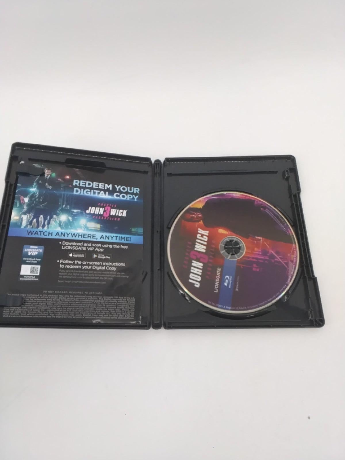 John Wick: Chapter 3--Parabellum (Blu-ray, 2019)