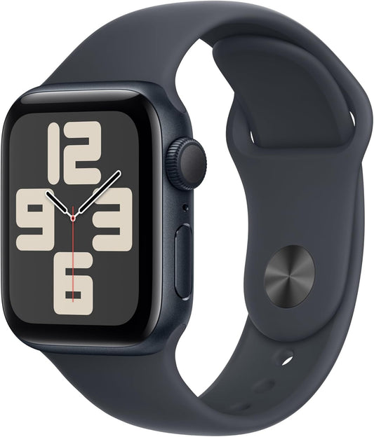 Apple Watch SE (2nd Gen) [GPS 40mm] Smartwatch with Midnight Aluminium Case