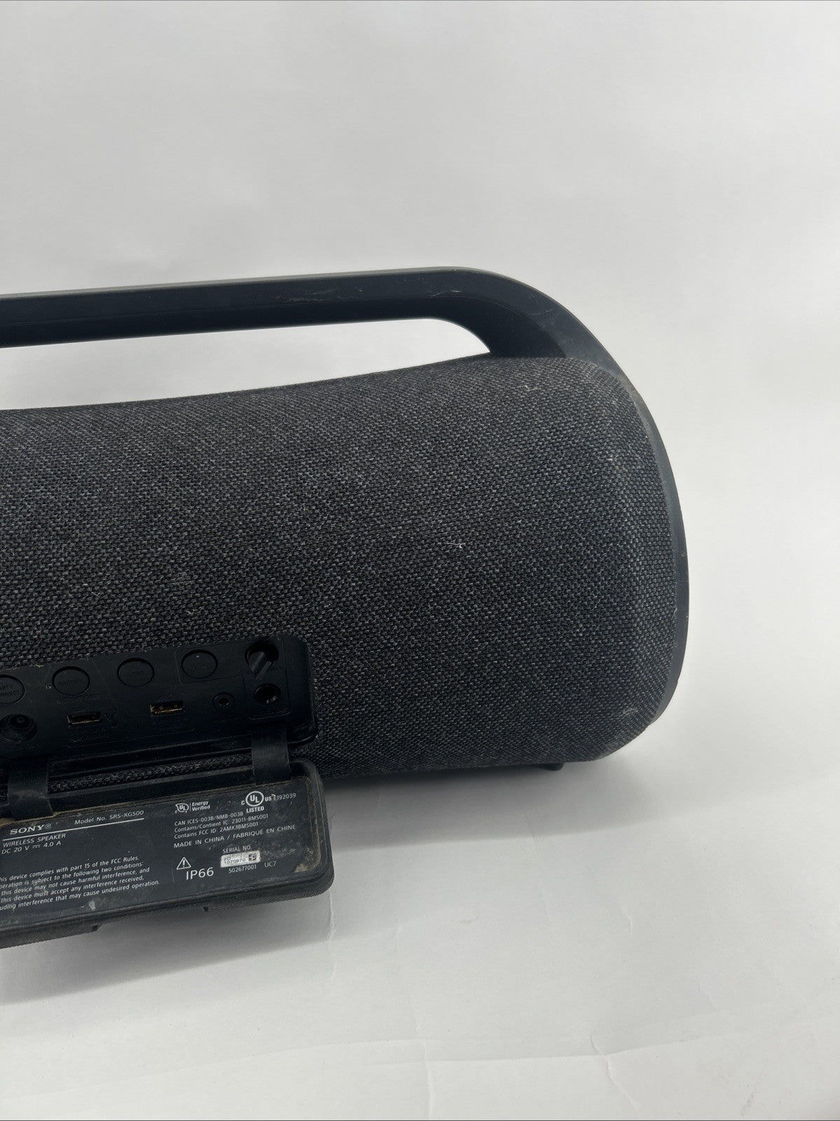 Sony SRS-XG500 Portable Speaker - No Charger Included - See Description