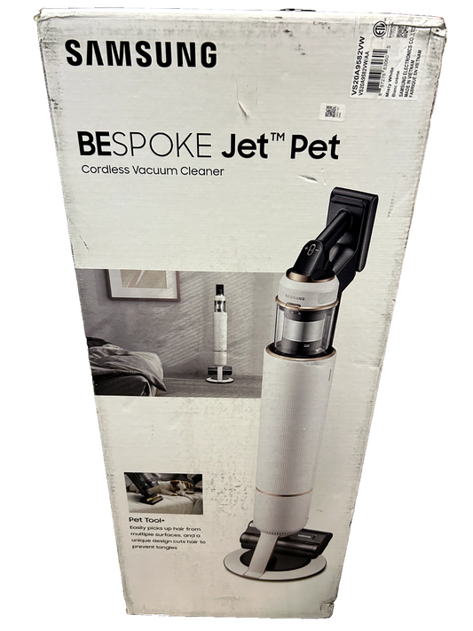 Samsung Bespoke Jet Cordless Stick Vacuum with All-in-One Clean Station