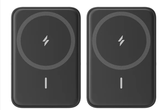 Anker MagGo Magnetic Wireless Charging 5,000mAh Power Bank 2 Pack for iphone