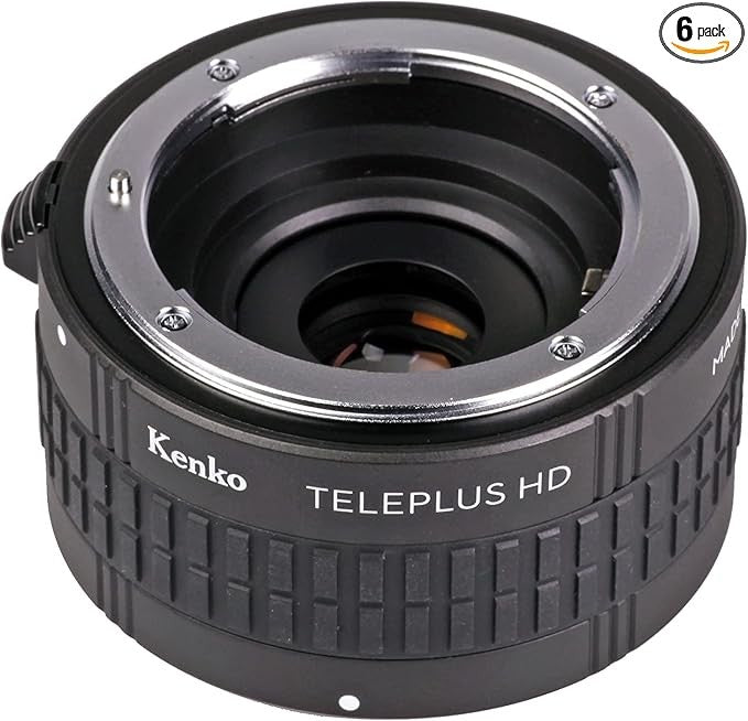 Kenko TELEPLUS HD 2.0X for Nikon F Autofocus Camera Mount, Black (K-TPHD2.0-N)