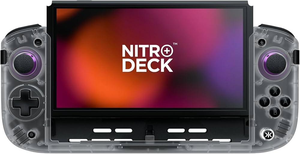 CRKD Nitro Deck+ Handheld Pro Controller for Nintendo Switch & OLED Model