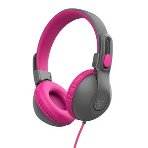 JBuddies Studio 2 Wired Kids Headphones - Black/Pink