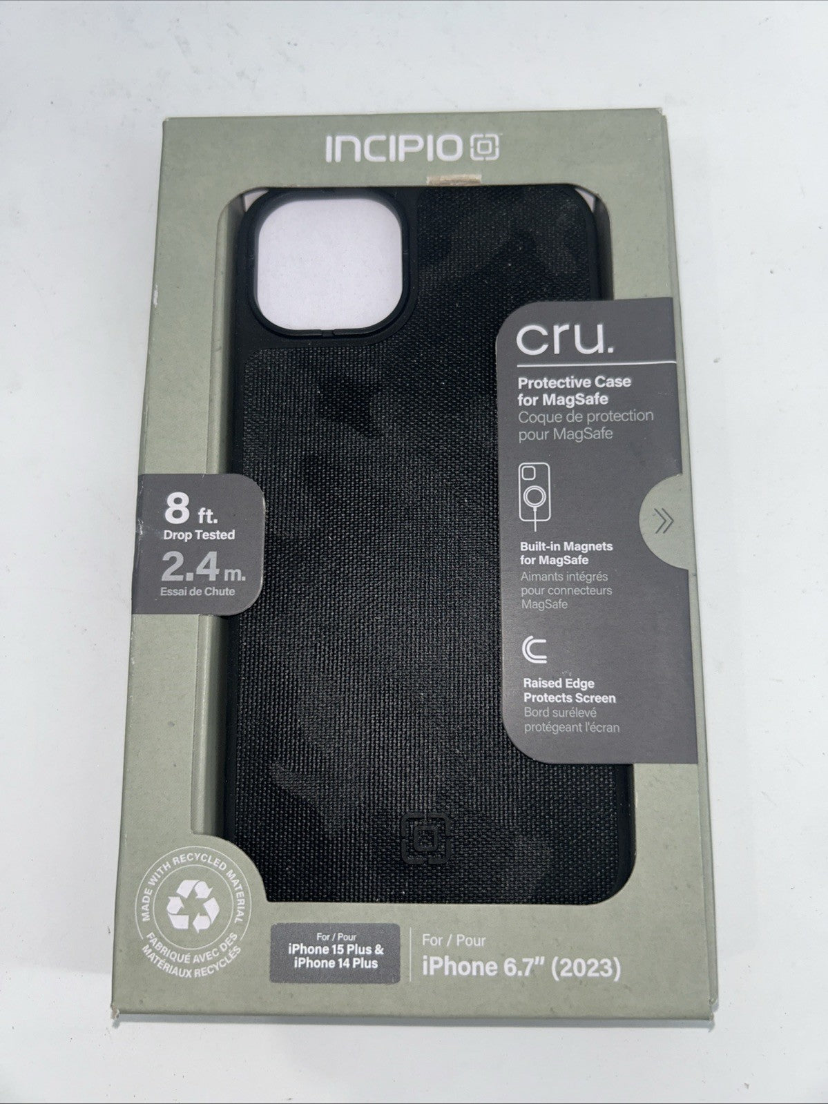 Incipio cru. Apple iPhone 15 Plus/iPhone 14 Plus Protective Case with MagSafe