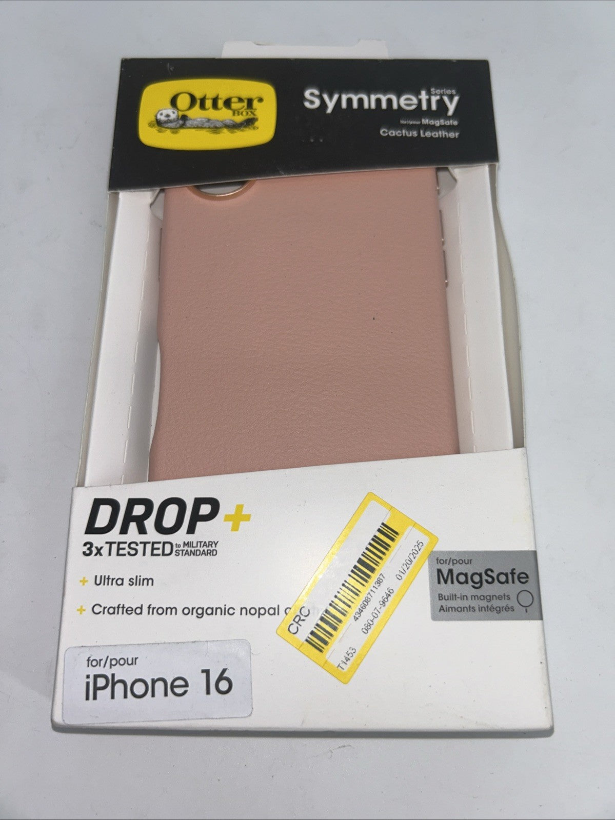 OtterBox Apple iPhone 16 Symmetry Cactus Leather Series Case with MagSafe -