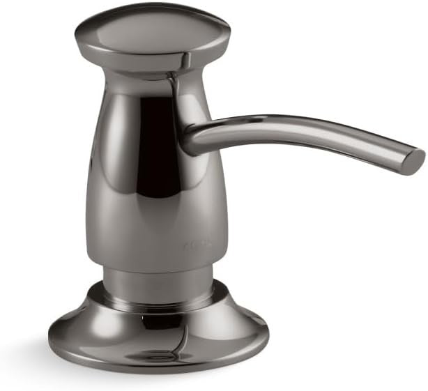 Kohler 1893-C-TT Soap & Lotion Dispenser, Transitional Design, Vibrant Titanium