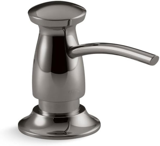 Kohler 1893-C-TT Soap & Lotion Dispenser, Transitional Design, Vibrant Titanium