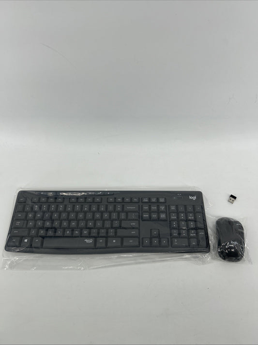 Logitech MK295 Wireless Mouse & Keyboard Combo - Graphite