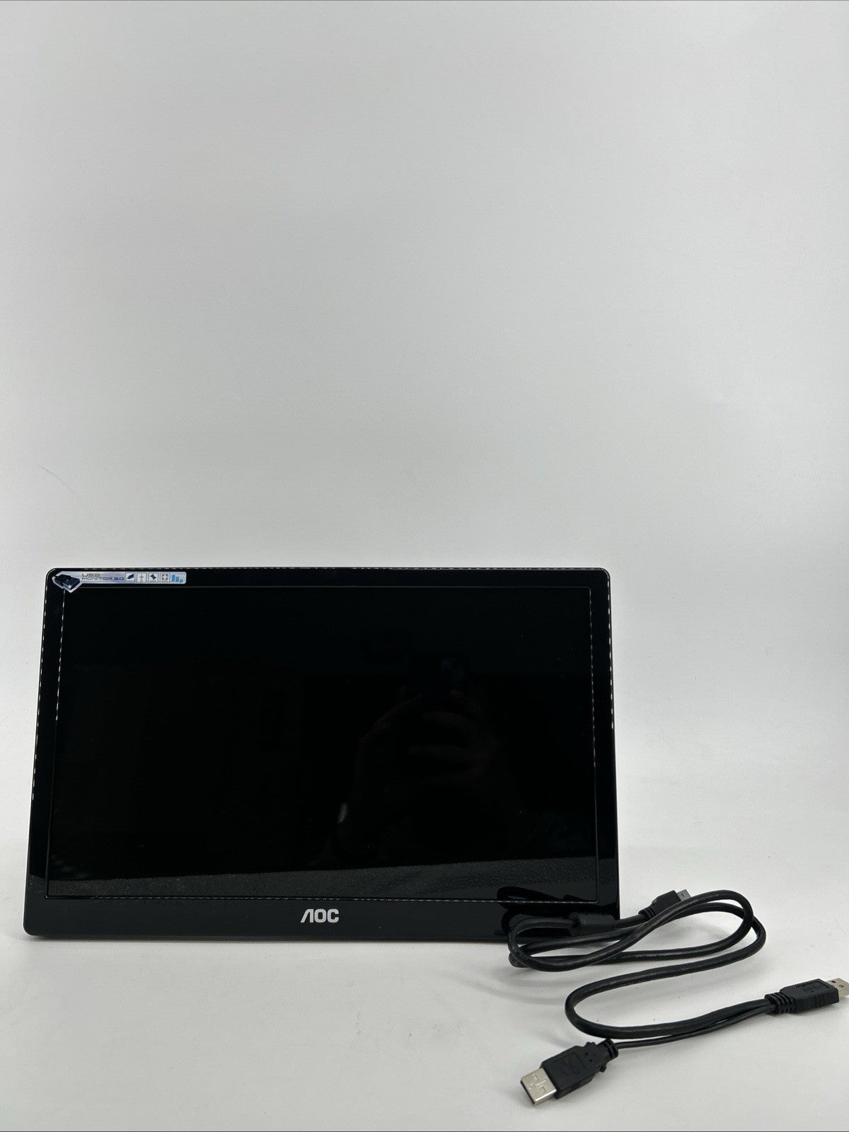 Portable AOC e1659Fwu 15.6 Monitor - Ultra Slim, USB 3.0, 1366x768 Resolution