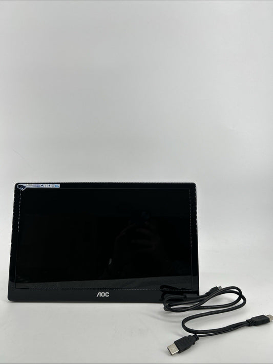 Portable AOC e1659Fwu 15.6 Monitor - Ultra Slim, USB 3.0, 1366x768 Resolution