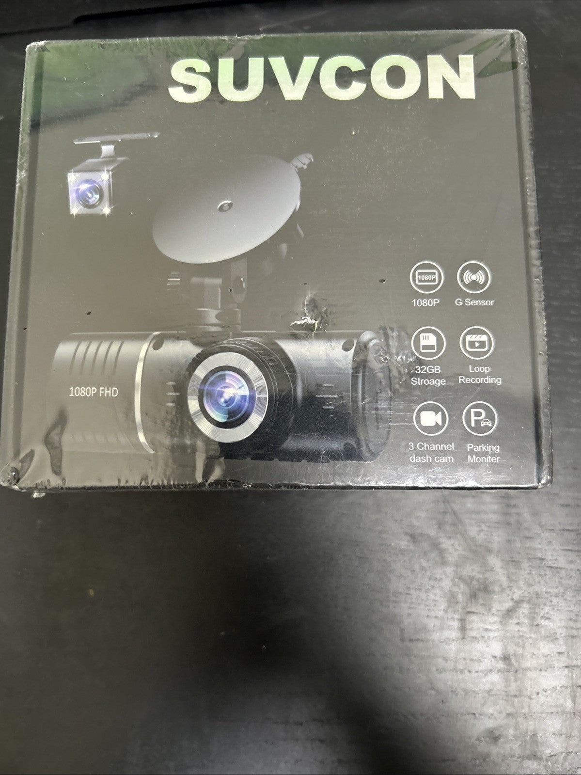 Dash Cam, 3 Channel Dash Cam, 1080P Dash Cam Front and Inside, Triple Dash Cam