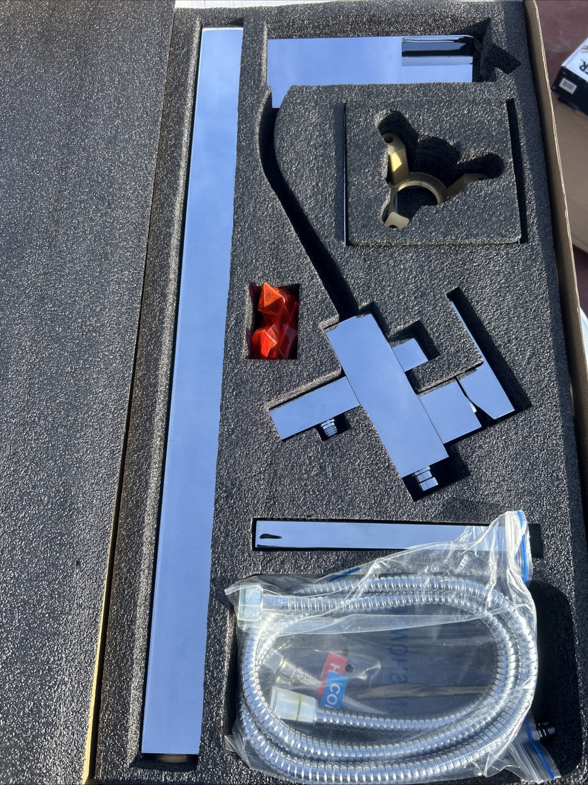 Ove Infinity Freestanding Bath Tub Faucet Chrome 15BTF-INFI10-BRAMO Open Box