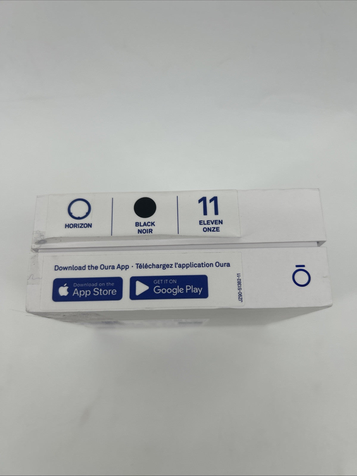 Oura Ring Horizon Gen 3 Smart Fitness Activity Tracker Black Noir US Size 11