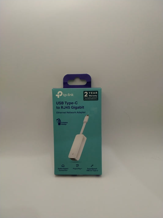 TP-Link USB C To RJ45 Gigabit (UE300C) White New