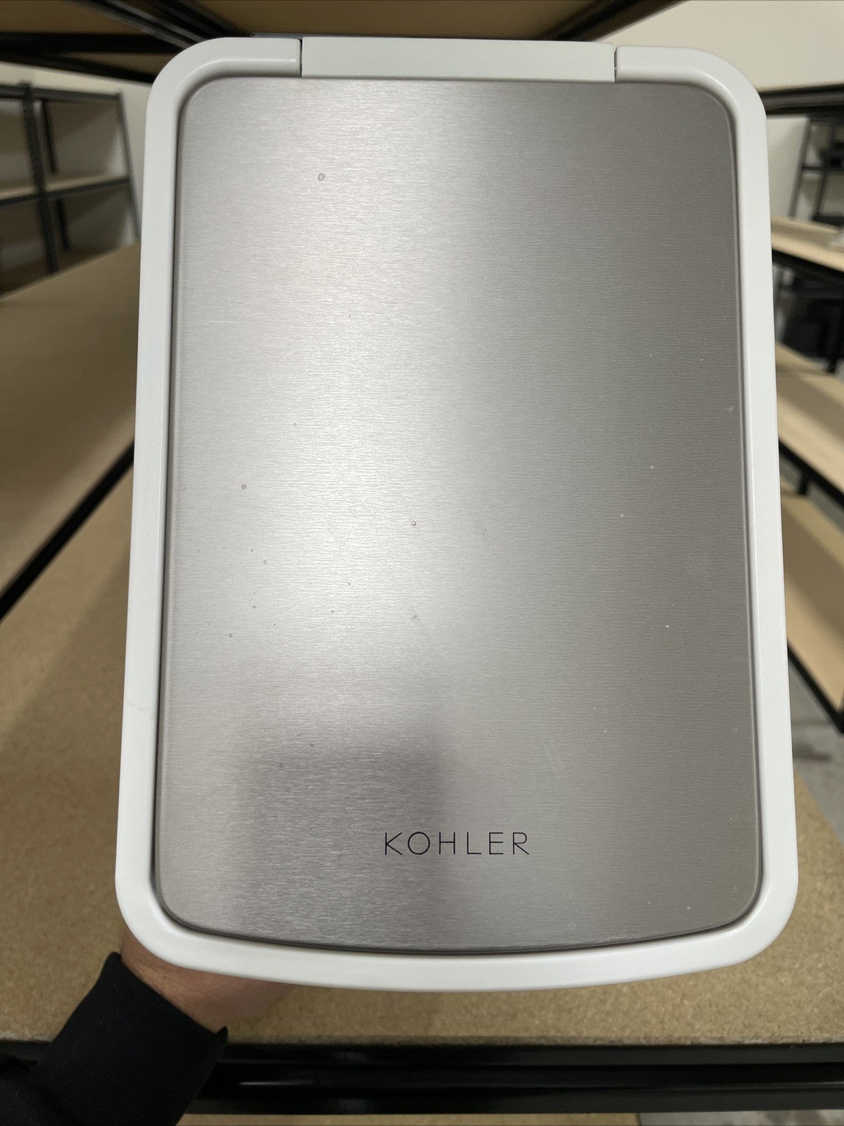 Kohler 6 L Stainless Trash Can - White (K-20940-ST)