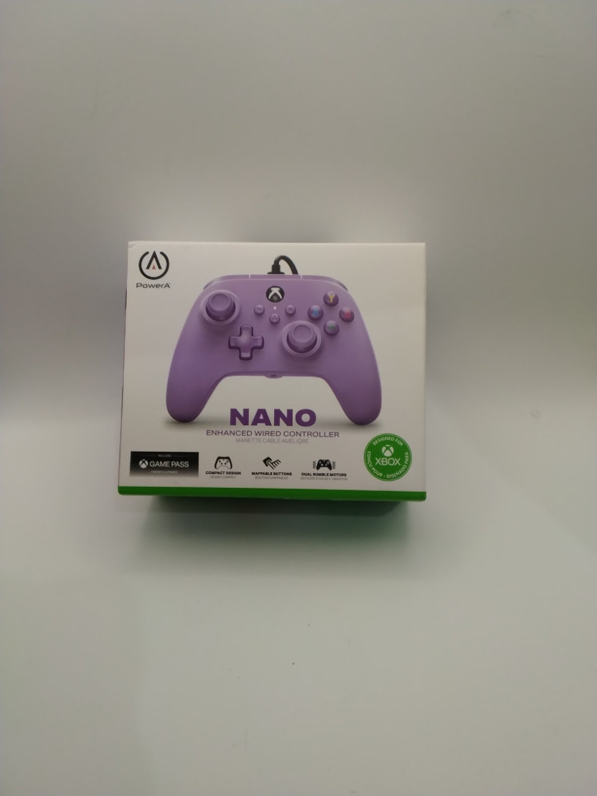 PowerA Nano Enhanced Wired Controller for Xbox Series X|S - Lilac - XBGP0025-01