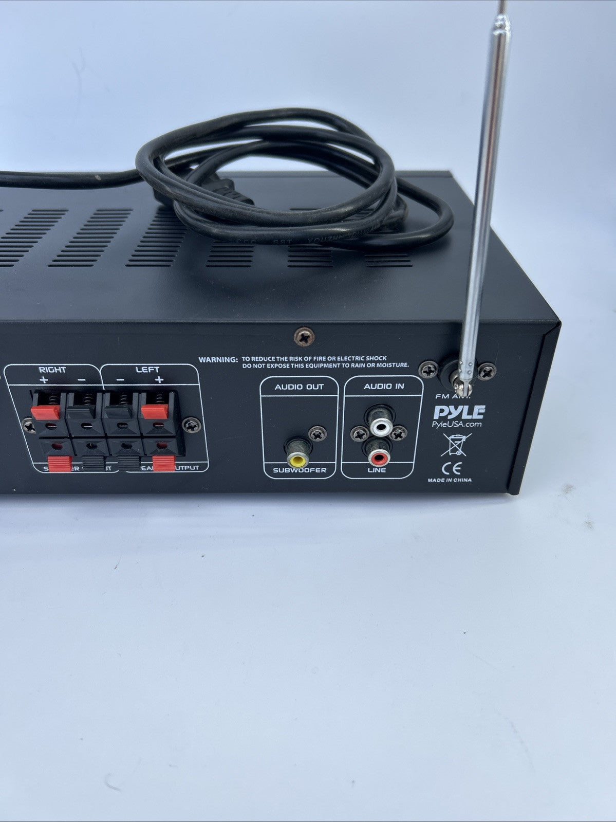 Pyle PT506BT Bluetooth Desktop Audio 600W Power Amplifier Stereo Receiver o/BOX