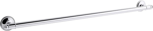 Kohler 26507-CP Eclectic Grab Bar, Polished Chrome, Metal, Screw-In Install