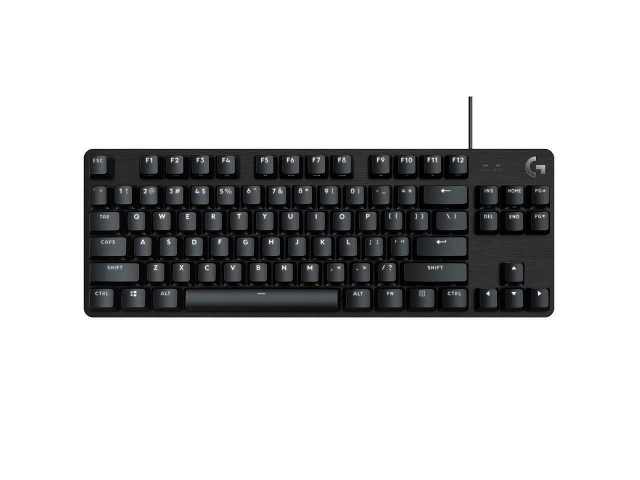 Logitech G413 SE Mechanical Gaming Keyboard - Black, English - US