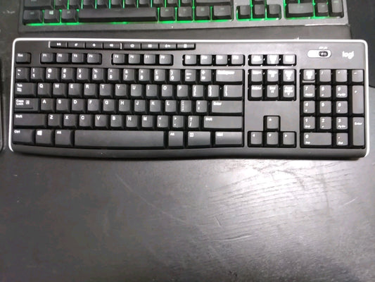 Logitech Logi K270 Wireless Keyboard  - No USB Dongle  - tested and working