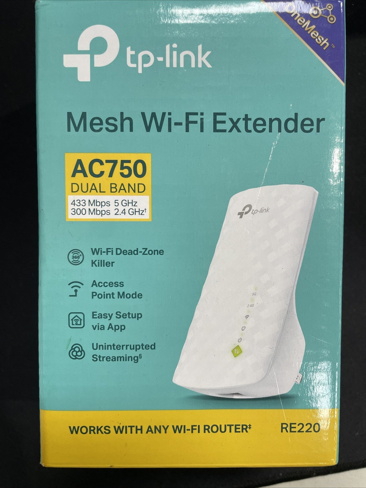 TP-LINK AC750 750Mbps WiFi Range Extender