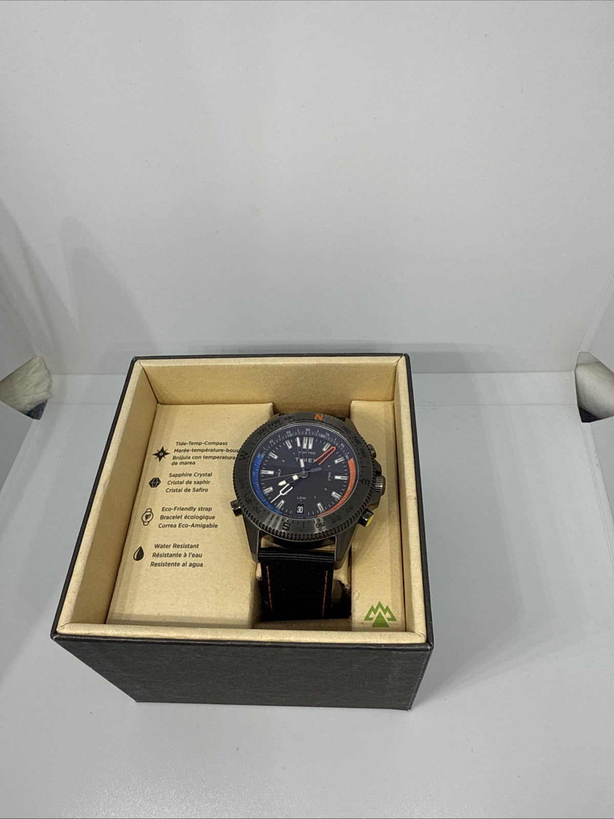 Timex Expedition North Tide-Temp-Compass 43mm Eco Fabric Strap Watch TW2V03900JR