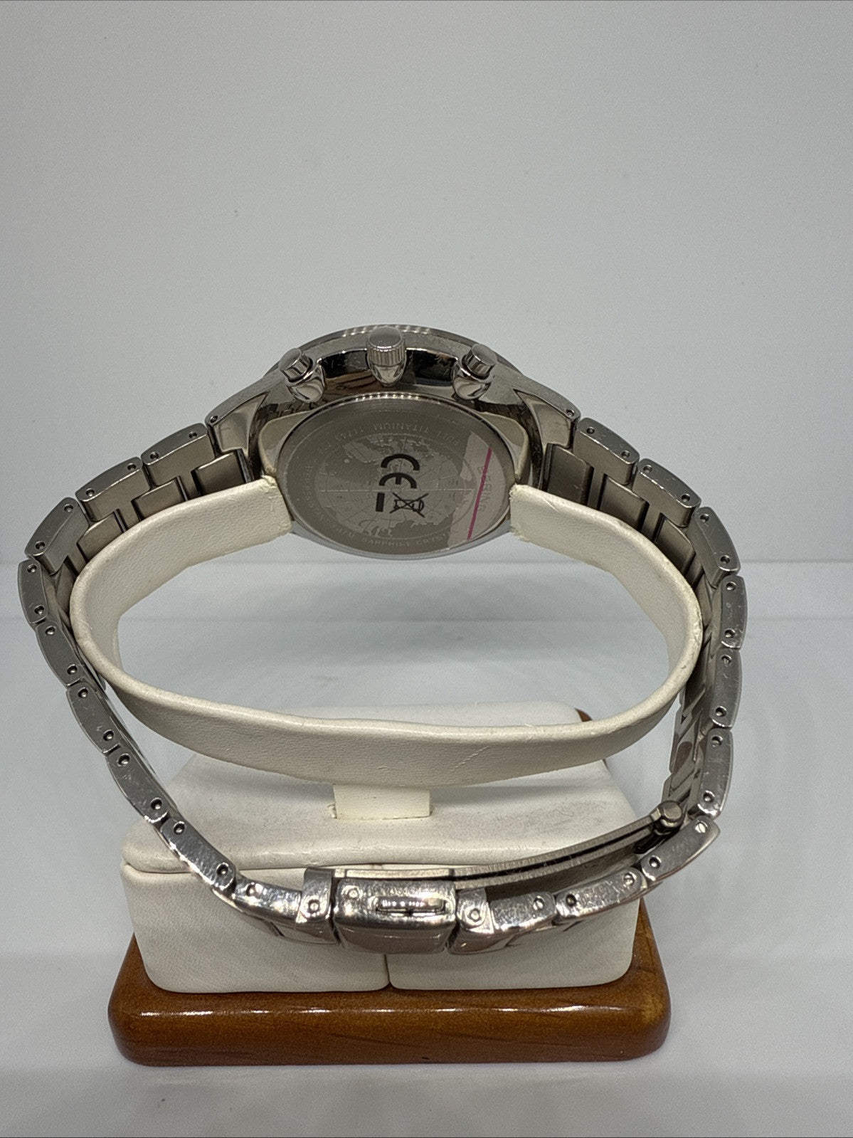 Bering Titan Chrono Men's Brushed Silver Black Dial Quartz Watch 11743-709