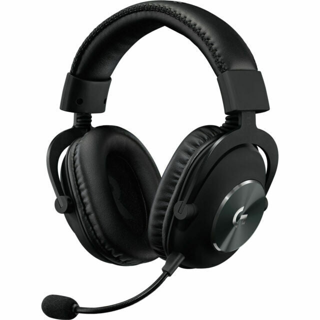 Logitech G Pro X Wired Gaming Headset: Blue VO!CE Detachable Boom Mic, DTS 7.1,