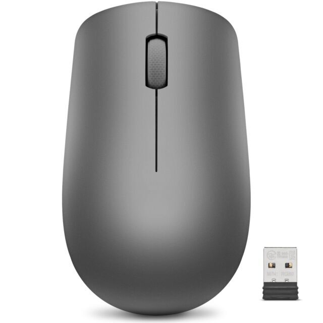 Lenovo 530 Full Size Wireless Computer Mouse for PC, Laptop, Computer