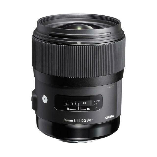 Sigma 35mm f/1.4 DG HSM Art Wide-angle Lens for Canon EF DSLR Cameras