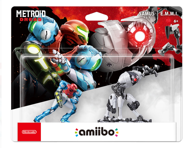 Metroid Dread amiibo 2-Pack: Samus & E.M.M.I. Nintendo