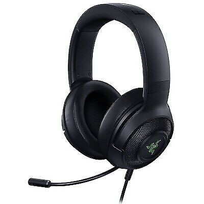 Razer Kraken V3 X Wired USB Gaming Headset: Lightweight Build - Triforce 40mm