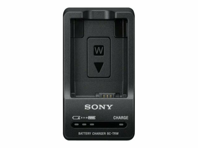 Sony BC-TRW Compact 100/240V Quick Charger for NP-FW50 Battery